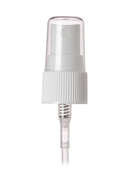 White PP Plastic 20-410 Ribbed Skirt Fine Mist Fingertip Sprayer – S400WH-C
