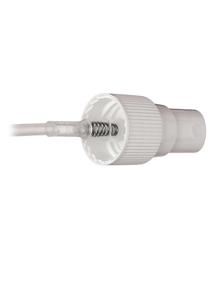 White PP Plastic 20-410 Ribbed Skirt Fine Mist Fingertip Sprayer – S400WH-C