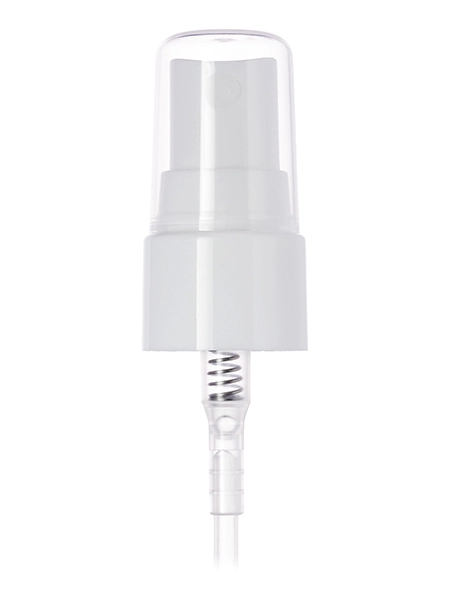 White PP Plastic 20-410 Smooth Skirt Fine Mist Fingertip Sprayer – S401WH