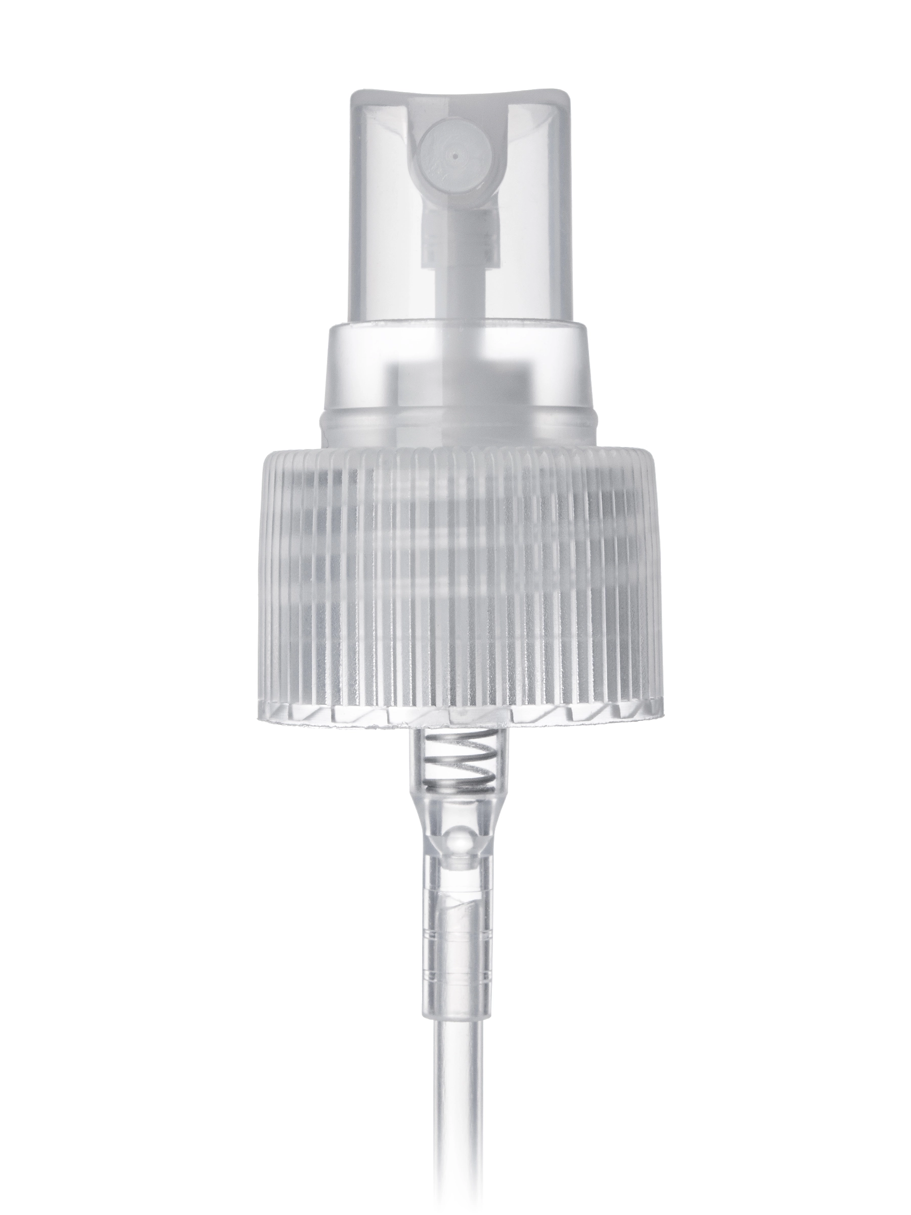 Natural PP Plastic 24-410 Ribbed Skirt Fine Mist Fingertip Sprayer – S402NT