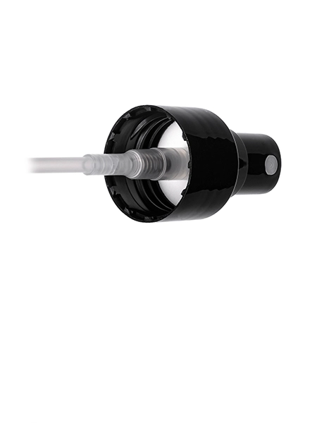 Black PP Plastic 24-410 Smooth Skirt Fine Mist Fingertip Sprayer – S403BK