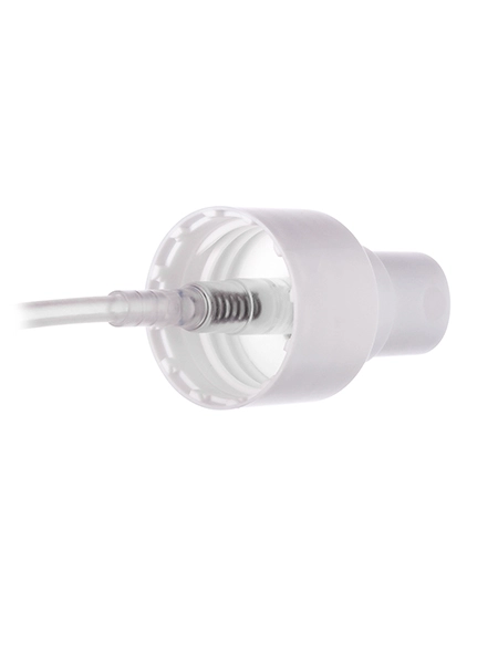 White PP Plastic 24-410 Smooth Skirt Fine Mist Fingertip Sprayer – S403WH