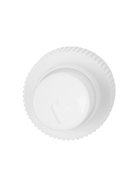White PP Plastic 20-410 Ribbed Skirt Fine Mist Fingertip Sprayer – S423WH