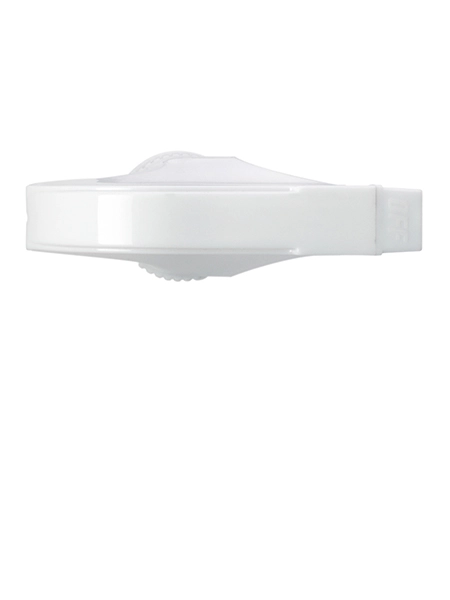 White Plastic 28-400 Ribbed Skirt Spray/stream/off Nozzle Trigger Sprayer – S437WH