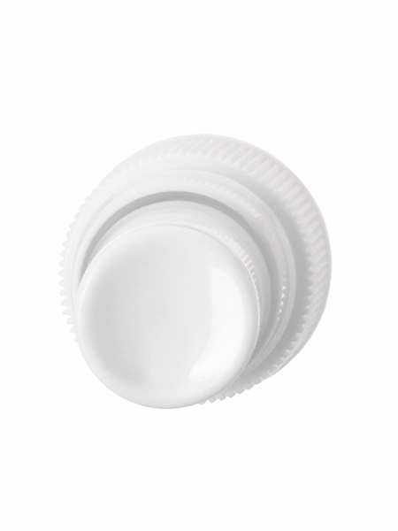 White PP Plastic 20-410 Ribbed Skirt Fine Mist Fingertip Sprayer – S703WH
