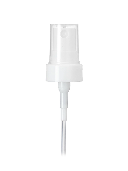 White PP Plastic 20-400 Smooth Skirt Fine Mist Fingertip Sprayer – S706WH