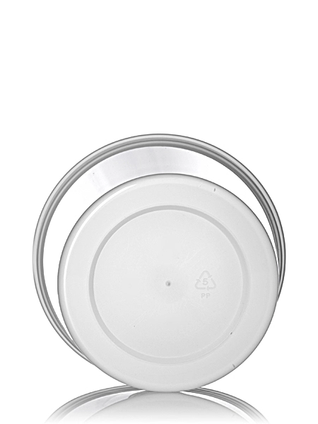 64 oz Natural-Colored PP Plastic Round Tub – T026