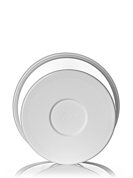70 oz White PP Plastic Round Tub – T034