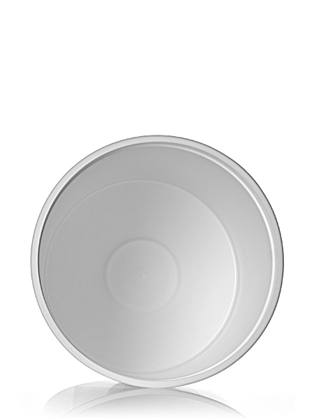 70 oz White PP Plastic Round Tub – T034