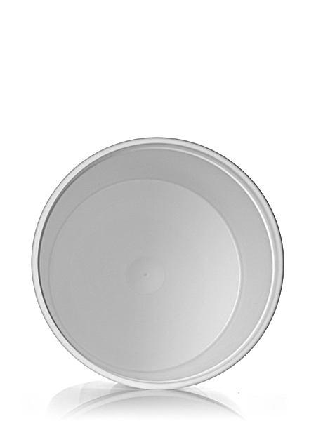 96 oz White PP Plastic Round Tub – T039