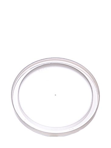 Natural-colored LDPE plastic 3.5625 inch recessed tub lid