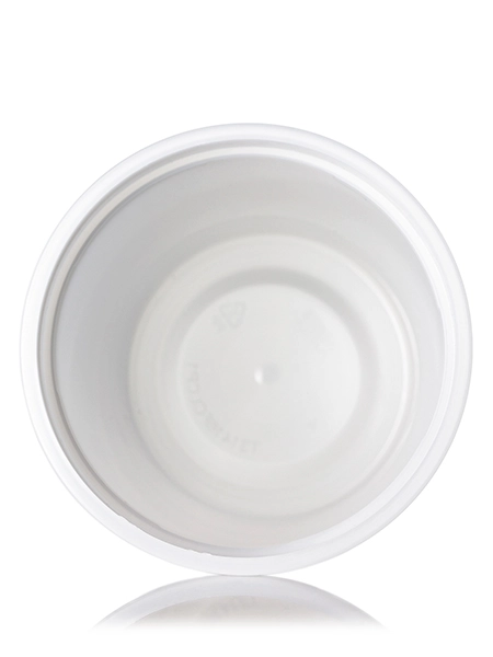 16 oz Natural-Colored Freezer-Grade PP Plastic Round Tub – T302NT