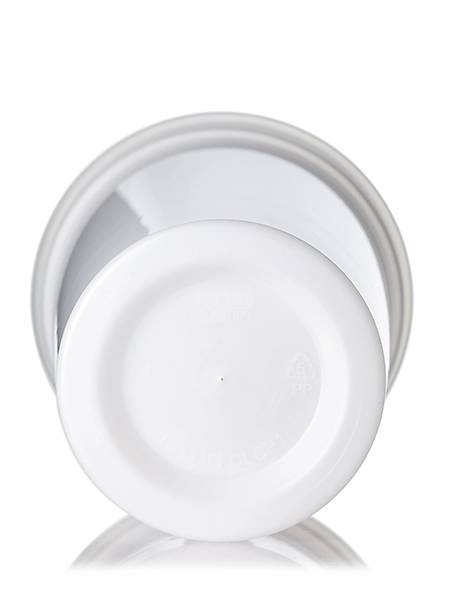 16 oz Natural-Colored Freezer-Grade PP Plastic Round Tub – T302NT