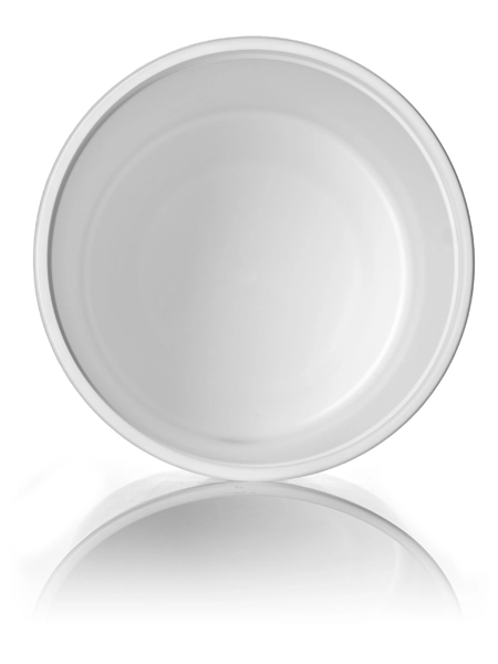 16 oz White PP Plastic Round Tub – T311WH