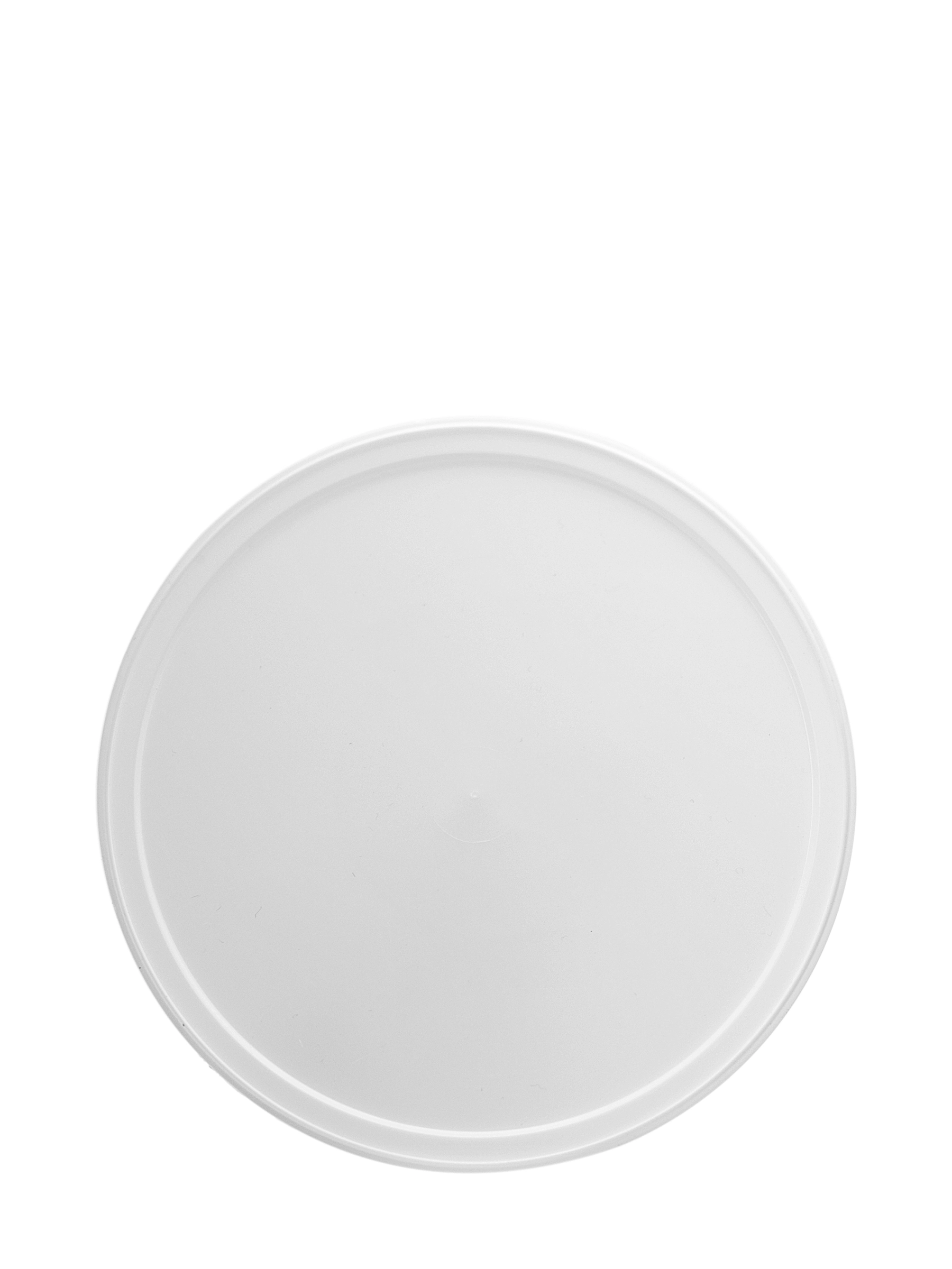 White HDPE Plastic Tub Lid – TL081WH