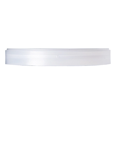 Natural-Colored HDPE Plastic Single Seal Tub Lid – TL304NT
