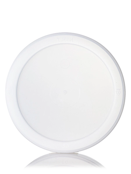 Natural-Colored HDPE Plastic Single Seal Tub Lid – TL304NT