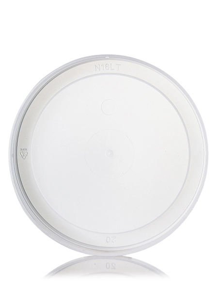 Natural-Colored HDPE Plastic Single Seal Tub Lid – TL304NT
